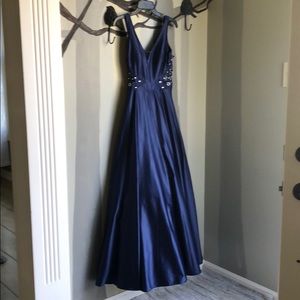 City Studio Navy Prom Dress - Size 1